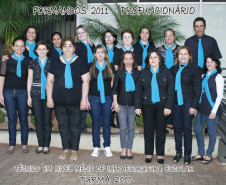 39 alunos dos cursos técnicos de Profissionalização dos Funcionários da Educação (ProFuncionário) participaram de cerimônia de formatura essa semana.