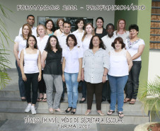 39 alunos dos cursos técnicos de Profissionalização dos Funcionários da Educação (ProFuncionário) participaram de cerimônia de formatura essa semana.