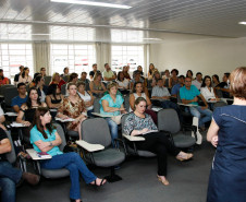 As ampliações dos projetos foram anunciadas nesta quinta-feira (18), em Curitiba, durante reunião com os técnicos coordenadores Financeiros dos Núcleos Regionais da Educação.