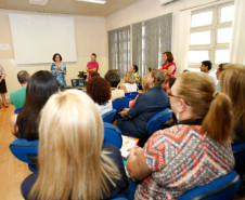 As atividades da Semana Pedagógica começaram nesta segunda-feira (22) em todo o Paraná, com a participação de cerca de 100 mil profissionais das 2,1 mil unidades da rede estadual de ensino. As programações regionais foram organizadas pelos 32 Núcleos de Educação, com suporte das equipes pedagógicas da Secretaria Estadual. Colégio Estadual Rio Branco.