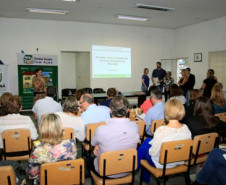 Foi encerrado nesta terça-feira (22), em Curitiba, o primeiro encontro estadual deste ano realizado pela Secretaria de Estado da Educação com os 32 chefes de Núcleos Regionais de Educação (NREs), iniciado nesta segunda-feira (21).