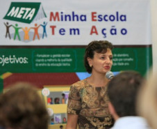 Foi encerrado nesta terça-feira (22), em Curitiba, o primeiro encontro estadual deste ano realizado pela Secretaria de Estado da Educação com os 32 chefes de Núcleos Regionais de Educação (NREs), iniciado nesta segunda-feira (21).