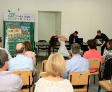 Foi encerrado nesta terça-feira (22), em Curitiba, o primeiro encontro estadual deste ano realizado pela Secretaria de Estado da Educação com os 32 chefes de Núcleos Regionais de Educação (NREs), iniciado nesta segunda-feira (21).