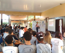 As escolas estaduais promovem diversas atividades para enfrentar o Aedes aegypti, o mosquito transmissor de doenças como zika, chikungunya e dengue. Além do trabalho de conscientização sobre os cuidados necessários no combate ao inseto, as ações trazem novos conhecimentos e uma aproximação com a comunidade escolar.