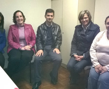 Durante encontro os técnicos da Controladoria conheceram a equipe e funcionamento da Ouvidoria da SEED e elogiaram o trabalho desenvolvido pelo setor. 