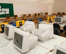 Laboratório de informática.