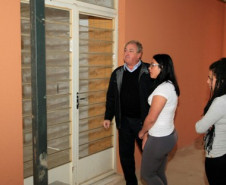 O superintendente de Desenvolvimento Educacional, da Secretaria de Estado da Educação, Victor Hugo Dantas, visitou nesta quarta-feira (20) as novas instalações do Colégio Casemiro Karman, de Campo Largo, Região Metropolitana de Curitiba
