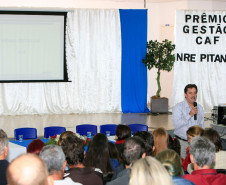 As escolas da rede estadual pertencentes ao Núcleo Regional de Educação de Pitanga, na região central do Paraná, que apresentaram os melhores resultados na execução de projetos pedagógicos e aplicação eficiente dos recursos públicos foram contempladas nesta quinta-feira (15) com o Prêmio de Gestão da Secretaria de Estado da Educação