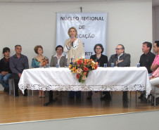 As escolas da rede estadual pertencentes ao Núcleo Regional de Educação de Cianorte receberam nesta quinta-feira (22) o Prêmio Gestão CAF. As unidades foram contempladas porque apresentaram os melhores resultados na execução de projetos pedagógicos e na aplicação eficiente dos recursos públicos.