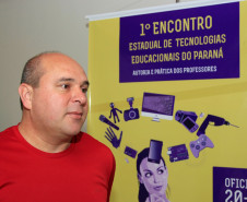 As oficinas vão contribuir para aprimorar o projeto Tecnologia e Inovação do Colégio Estadual Frederico Guilherme Giese, de Piên (no Sul do Estado), segundo o diretor Josias Terres