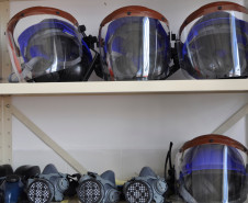 Equipamento para o Curso Técnico em Segurança do Trabalho. 