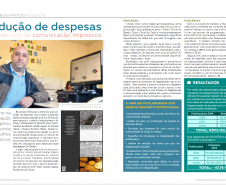 Atividades de professores e funcionários da rede estadual ilustram boa parte da nova revista da Escola de Gestão.