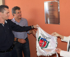 Inauguração da Escola Estadual Professora Dilma Krohling Angélico, em Catanduvas