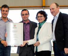 Inauguração do Colégio Estadual Pato Bragado, em Pato Bragado.