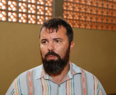 O diretor auxiliar Marcello Monteiro, do Colégio Estadual Leôncio Correia, em Curitiba, lembrou os avanços de qualidade da merenda escolar servida na rede estadual nos últimos anos