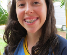 Alertar sobre o desperdício de alimentos e o número de pessoas afetadas pela desnutrição foi o objetivo da estudante Ana Vitória Nonato da Silva, de 14 anos, do 9° ano da Escola Estadual do Campo Bom Princípio, em Toledo (no Oeste do Estado)