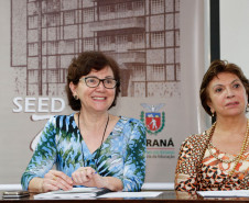 Integrantes da comissão coordenadora e equipes da rede de assistência técnica do Plano Estadual de Educação (PEE) se reuniram nessa sexta-feira (26), em Curitiba, para participar de curso de aperfeiçoamento. O evento, promovido pela Secretaria de Estado da Edução (SEED), é uma das etapas para estudo e avaliação do documento e para o monitoramento contínuo das metas estratégicas apontadas pelo plano estadual.