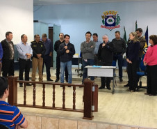 O chefe da Casa Civil também esteve em Manoel Ribas, que terá investimentos de aproximadamente R$ 3 milhões