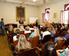 Nos dias 24 e 25 deste mês os mais de cem mil profissionais da educação, entre diretores, professores, pedagogos e funcionários participam da Semana Pedagógica referente ao segundo semestre de 2017. Na foto, semana pedagógica do primeiro semestre.
