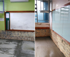 No município de Vitorino, as reformas no Colégio Estadual Padre Henrique Vicenzi estão em andamento desde o dia 20 de julho. Serão trocados o piso da escola (substituição de tacos por cerâmica) e portas de nove salas de aula. A unidade vai receber pintura das paredes e melhorias no forro. Também será feita pintura na entrada da escola. “O programa é excelente pela agilidade como foi feito o processo, sem burocracia”, comemorou o diretor Valmir Martinello.