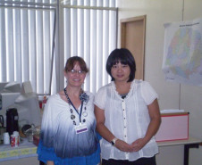 Educadora japonesa visita Secretaria da Educação