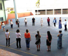 Cerca de 8 mil profissionais que atuam em escolas estaduais da Região Metropolitana de Curitiba participaram em agosto e início de setembro de cursos de Formação em Ação Disciplinar (FAD). A ação envolveu professores, pedagogos, diretores e agentes educacionais I e II.