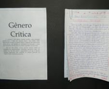 Os estudantes do 8° ano do Colégio Estadual São Paulo Apóstolo, em Curitiba, trabalharam ao longo do segundo trimestre a obra “O Engenhoso Fidalgo Dom Quixote de La Mancha”, do escritor espanhol Miguel de Cervantes. A metodologia permitiu aos alunos o aprofundamento na vida e obra do escritor e também em diversos gêneros textuais.