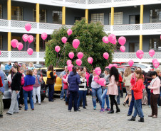 Os servidores que atuam nos departamentos da Secretaria de Estado da Educação (SEED) participaram nessa terça-feira (31), no auditório da SEED, em Curitiba, de uma palestra sobre prevenção e tratamento do câncer de mama. A ação foi organizada pela Associação dos Servidores da Secretaria de Educação do Paraná (ASSEP) e faz parte da campanha de prevenção do Outubro Rosa.