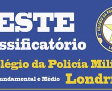A Polícia Militar do Paraná, por meio da Diretoria de Ensino e Pesquisa, lançou nesta sexta-feira (24) o edital do processo classificação para ingresso de alunos no 2º Colégio da Polícia Militar, em Londrina (Norte). O decreto que formalizou a criação da unidade e a autorização para o edital do processo seletivo foram assinados pelo governador Beto Richa, também nesta sexta-feira.