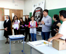 O primeiro lugar ficou com as estudantes do 3° ano do ensino médio do Colégio Estadual Sagrada Família, em Campo Largo (na Grande Curitiba): Nicolly Gabriele Lirman, Sally Alana Stack e Giovana Aparecida Caallim, todas de 17 anos. As alunas foram orientadas pela professora Elaine Ferreira Machado, da disciplina de Biologia.
