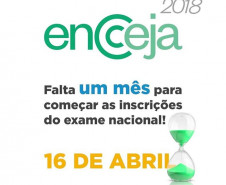 Já está disponível o material didático para quem quer se preparar para as provas do Exame Nacional para Certificação de Competência de Jovens e Adultos (Encceja) 2018. O Exame é voltado para pessoas que não conseguiram concluir seus estudos na idade correta e agora desejam obter certificação no Ensino Fundamental ou Ensino Médio.