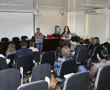 Secretaria Estadual de Educação do Paraná; Auditório da SEED, novos ouvidores da Secretaria de Educação participam de reunião. 22-03-18. Foto: Hedeson Alves