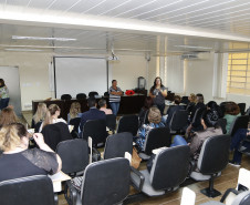 Secretaria Estadual de Educação do Paraná; Auditório da SEED, novos ouvidores da Secretaria de Educação participam de reunião. 22-03-18. Foto: Hedeson Alves