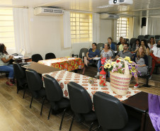 Secretaria Estadual de Educação do Paraná; Funcionários da SEED participam da Semana Pedagócica no auditório, Departamento de diversidade. 06-04-18. Foto: Hedeson Alves