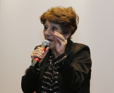Secretaria Estadual de Educação do Paraná; Semana Pedagógica no auditório da Assossiação Médca do Paraná com a presença da Secretária Lucia Lopez. 20-04-18. Foto: Hedeson Alves