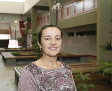 Secretaria Estadual de Educação do Paraná; CEEP Erotides A.Nichele em Fazenda Rio Grande que oferta cursos técnico, na foto a diretora Mirian Lucia Santos Mauren. 16-04-18. Foto: Hedeson Alves