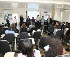 Secretaria Estadual de Educação do Paraná; Reunião com representantes do MEC no auditório da SEED com a participação da Secretária Lucia Cortez. 24-04-18. Foto: Hedeson Alves