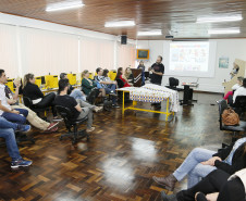 Secretaria Estadual de Educação do Paraná; Cursos para técnico dos núcleos regionais para apresentar o SEED LAB. 26-04-18. Foto: Hedeson Alves