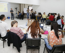 Secretaria Estadual de Educação do Paraná; Cursos para técnico dos núcleos regionais para apresentar o SEED LAB. 26-04-18. Foto: Hedeson Alves
