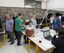 Secretaria Estadual de Educação do Paraná; Cursos para técnico dos núcleos regionais para apresentar o SEED LAB. 26-04-18. Foto: Hedeson Alves