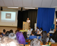 Na sexta-feira (20), o Núcleo Regional de Educação de Cascavel reuniu cerca de 300 estudantes no 1º Encontro de Grêmios Estudantis e Representantes de Turma, com participação de 93 escolas estaduais