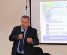 “De janeiro até agora registramos mais de 34 mil atendimentos. As principais áreas são segurança, saúde, meio ambiente e educação. Mas com o trabalho sendo realizado na Secretaria da Educação, posso afirmar que estou tranquilo quanto a este volume de atendimentos”, elogia o coordenador da Ouvidoria da Controladoria Geral do Estado, Roberval Castilho.