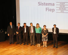 Secretaria Estadual de Educação do Paraná; Abertura do Festival de Matemática no teatro da Fiep em Curitiba com a presença da Superintendente da EducaçãoInes Carnieletto. 07-05-18. Foto: Hedeson Alves