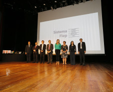 Secretaria Estadual de Educação do Paraná; Abertura do Festival de Matemática no teatro da Fiep em Curitiba com a presença da Superintendente da EducaçãoInes Carnieletto. 07-05-18. Foto: Hedeson Alves