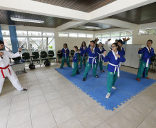 Secretaria Estadual de Educação do Paraná; Vila da Cidadania em Piraquara, alunos de diversos colégios participam de oficinas oferecidas dentro da cidade mirin como atividades de culinária, esporte, jardinagem entre outras. 17-04-18. Foto: Hedeson Alves