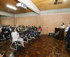 Secretaria Estadual de Educação do Paraná; Auditório do DPTE reune alunos da rede estadual de educaçao para debater o dia 18 de maio Dia Nacional de Combate ao Abuso e à Exploração Sexual de Crianças e Adolescentes. 17-05-18. Foto: Hedeson Alves
