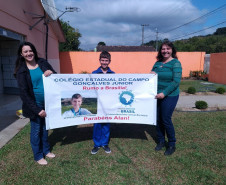 O trabalho “Água: a grande teia da vida”, de estudantes do Colégio Estadual do Campo Gonçalves Junior, vai representar o Paraná na 5ª edição da Conferência Nacional Infantojuvenil pelo Meio Ambiente, em Brasília. 