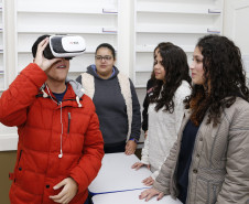 Secretaria Estadual de Educação do Paraná; Feira de 3D e robótica no Colégio Estadual São Cristóvão em São José dos Pinhais. 05-06-18. Foto: Hedeson Alves