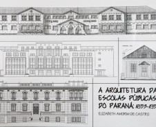 Secretaria Estadual de Educação do Paraná; Lançamento do livro a Arquitetura das Escolas Públicas do Paraná da Elizabeth Amorim de Castro no Museu da Escola. 12-06-18. Foto: Hedeson Alves