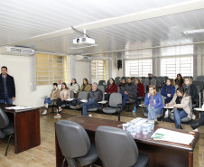 Secretaria Estadual de Educação do Paraná; Reunião no auditório da SEED sobre IDEB. 14-06-18. Foto: Hedeson Alves